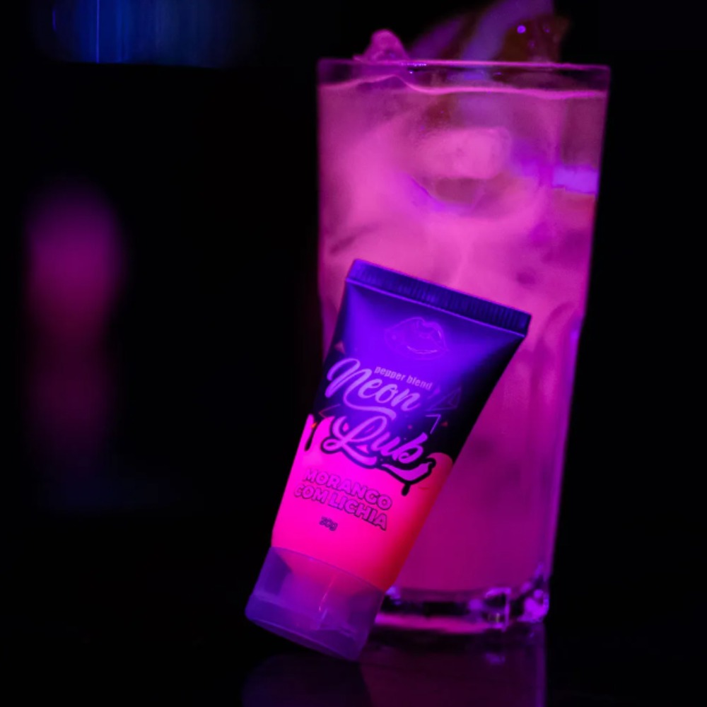 Gel Lubrificante Neon Lub 30g Comestvel