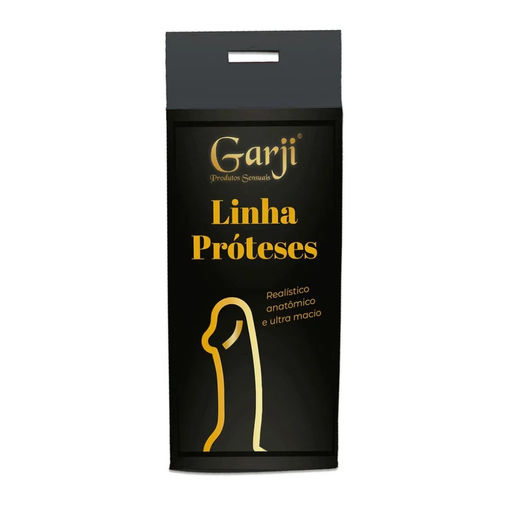 Prtese Realstica com Glande Destacada 14 X 3,5 cm Garji