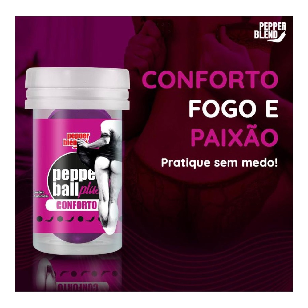 Bolinha Plus Conforto Pepper Blend