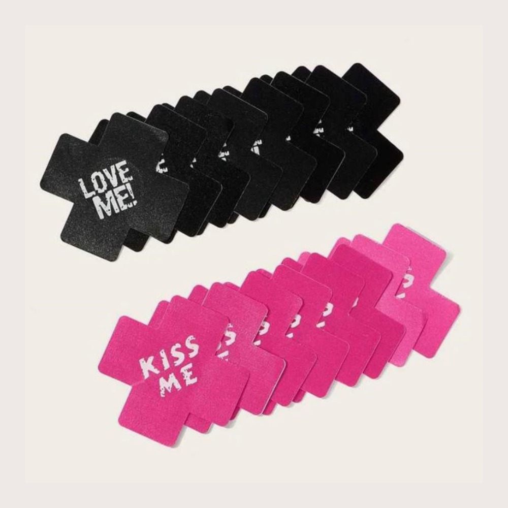 Par Tapa Mamilos Detalhe Escrito