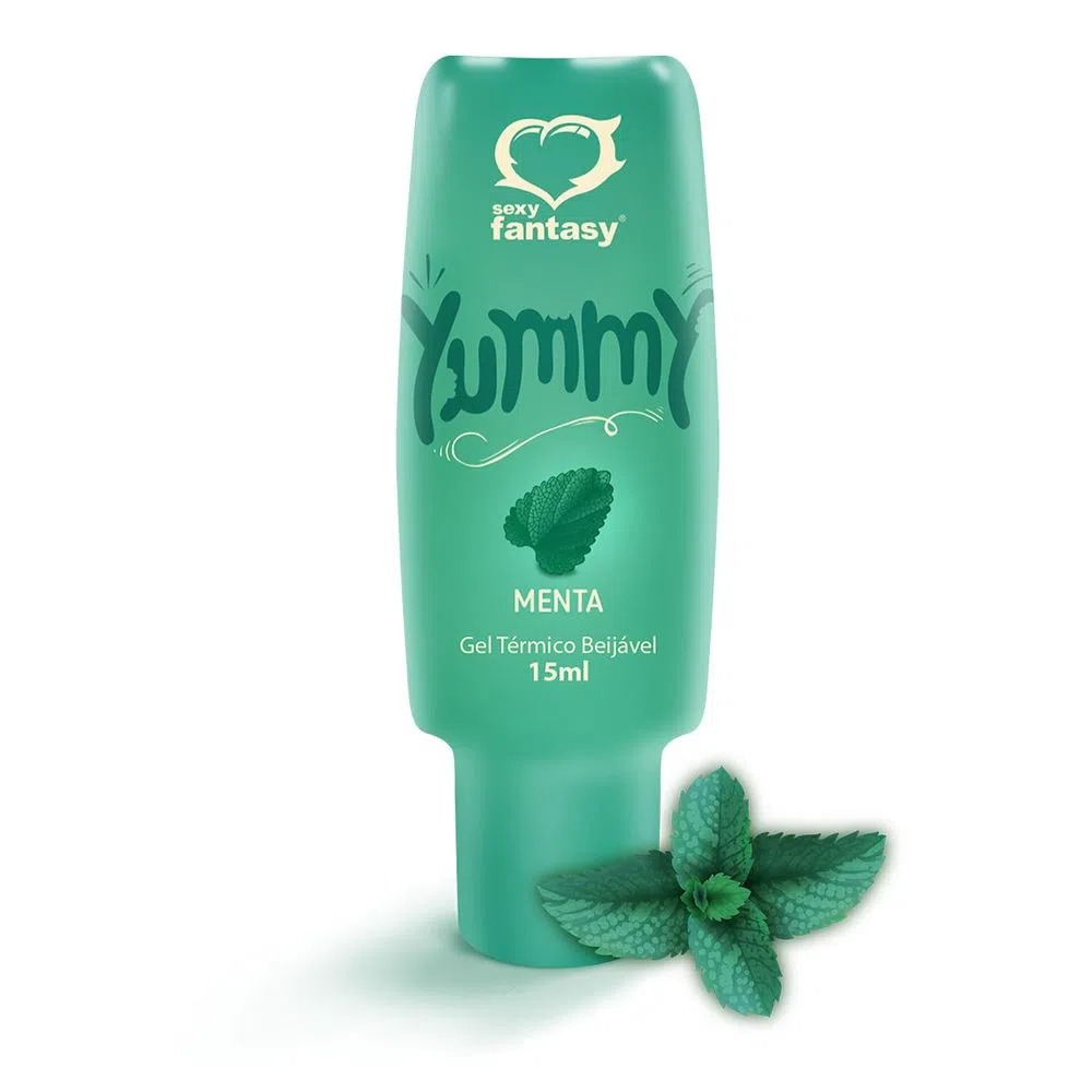 Yummy Menta Gel Lubrificante Trmico Beijvel