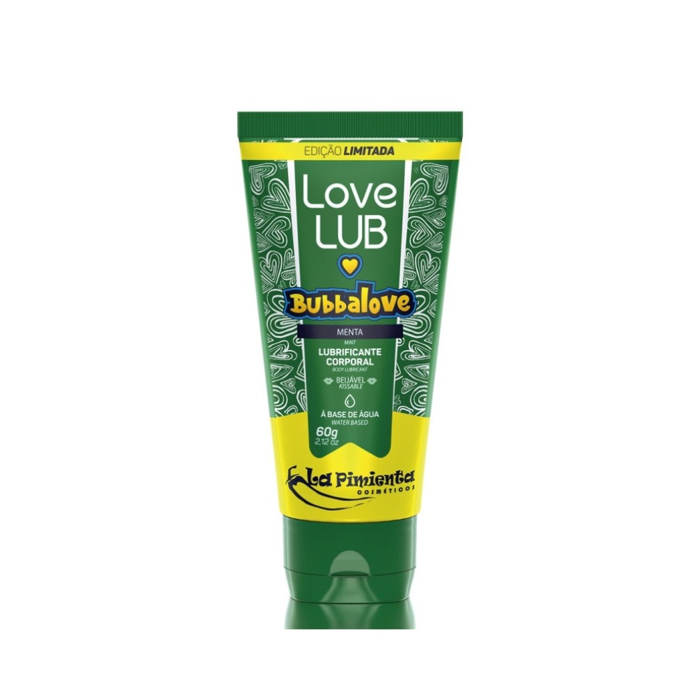 Lubrificante Corporal Love Lub Menta Beijvel 