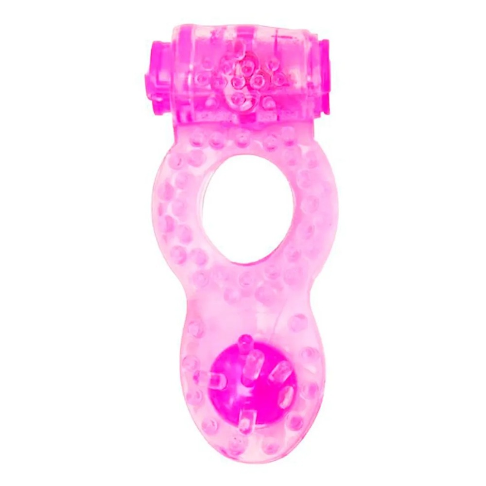 Anel Peniano com Vibrador e Prola Estimuladora