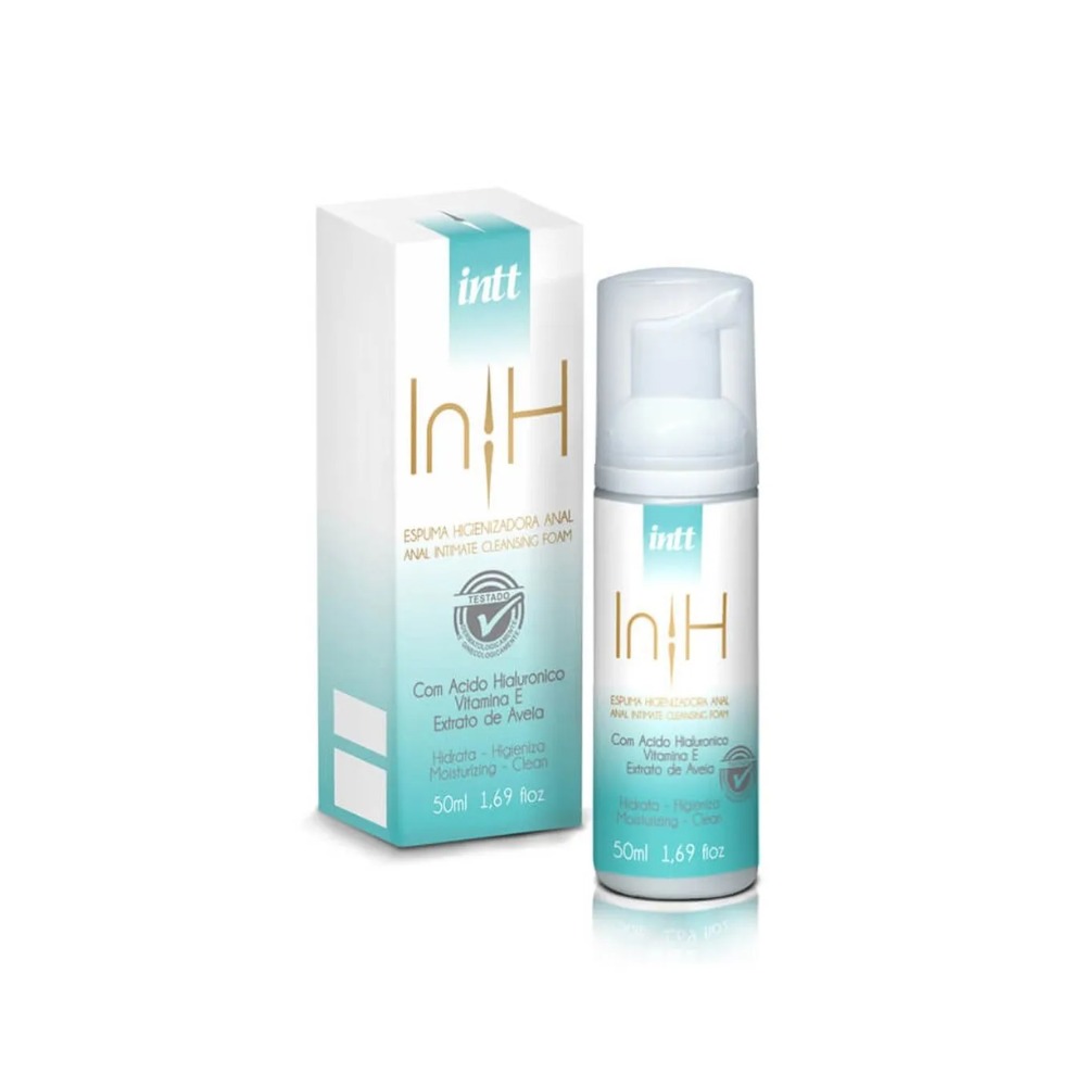In-H Espuma Higienizadora e Hidratante Anal 50ml Intt