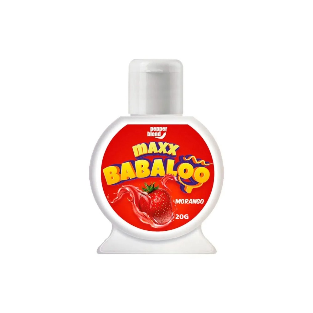 Gel Comestvel Babaloo Morango