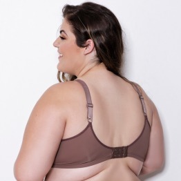 Sutiã Plus Size Microfibra e Renda