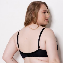 Sutiã Plus Size Meia Taça Bojado