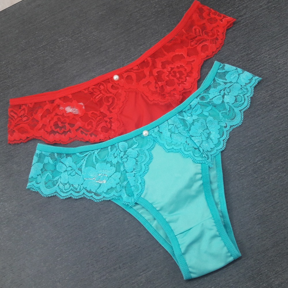 Tanga Renda Cavadinha Prola