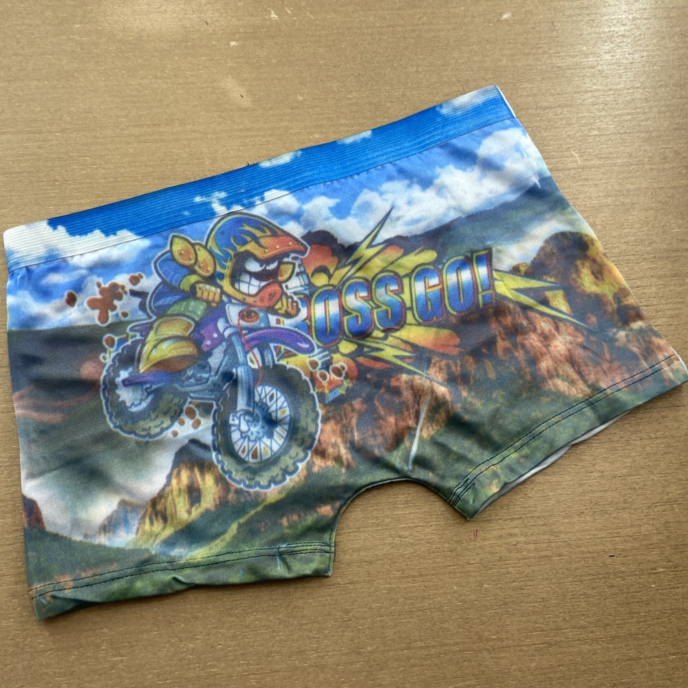 Cueca Infantil Com Estampas Em Sublimao