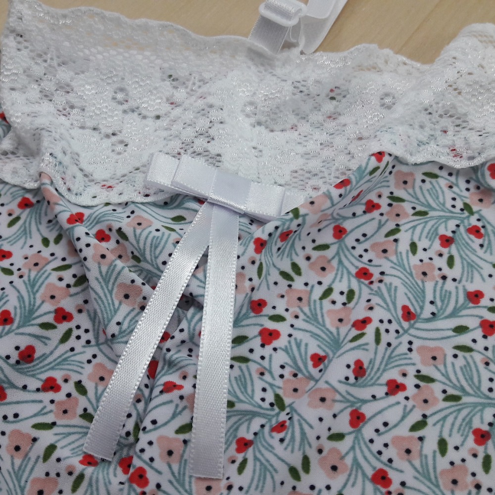 Baby Doll Renda Linda