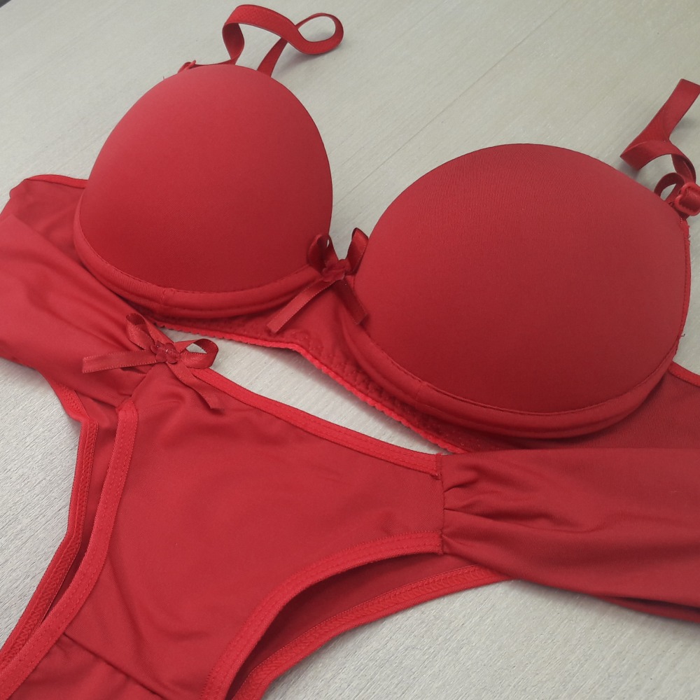Conjunto Bojo Liso em Poliamida