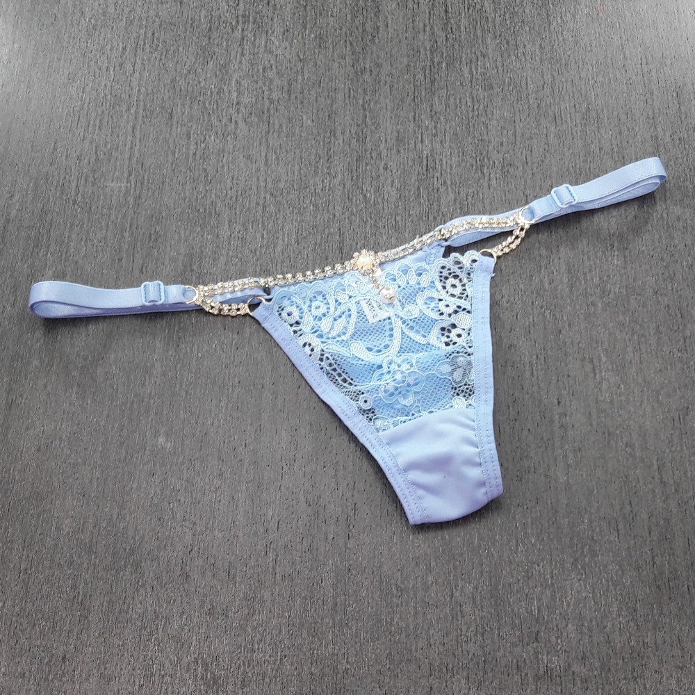 Tanga Fio Dental Gargantilha Biju