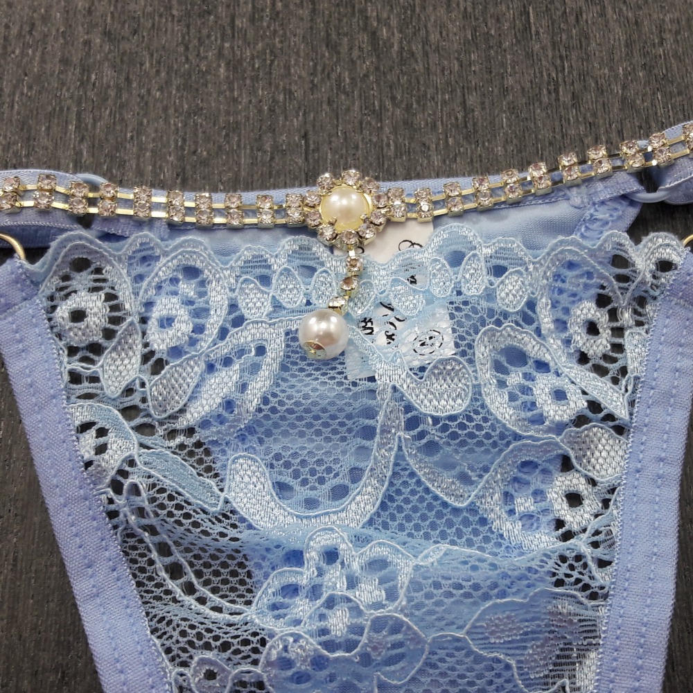 Tanga Fio Dental Gargantilha Biju