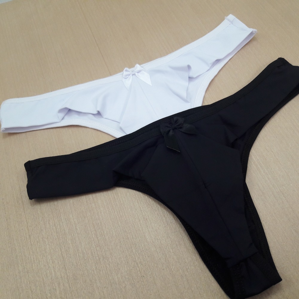 Tanga em Poliamida Costura Dupla