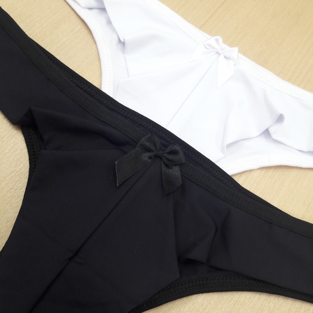 Tanga em Poliamida Costura Dupla