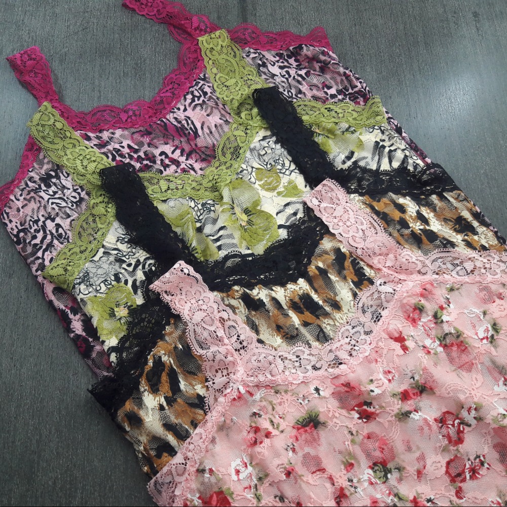 Camisete Com Caleon Em Renda 