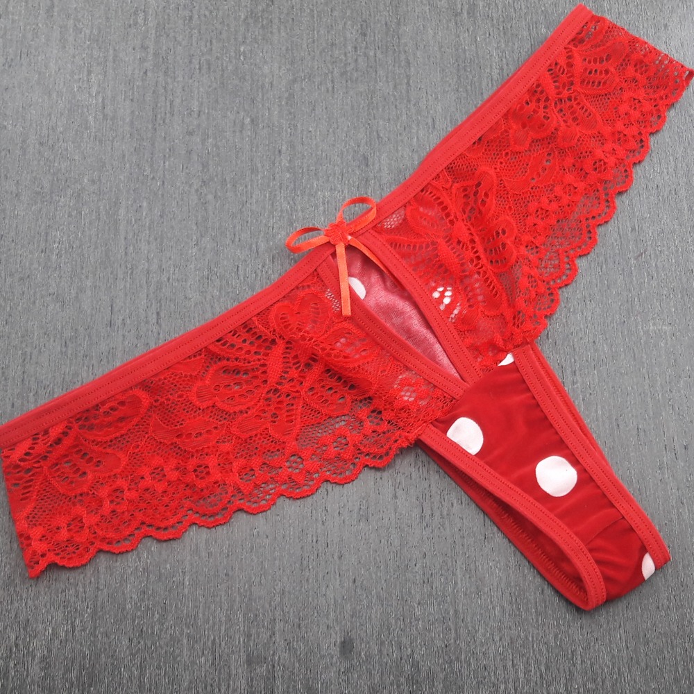 Tanga Renda Cofrinho 