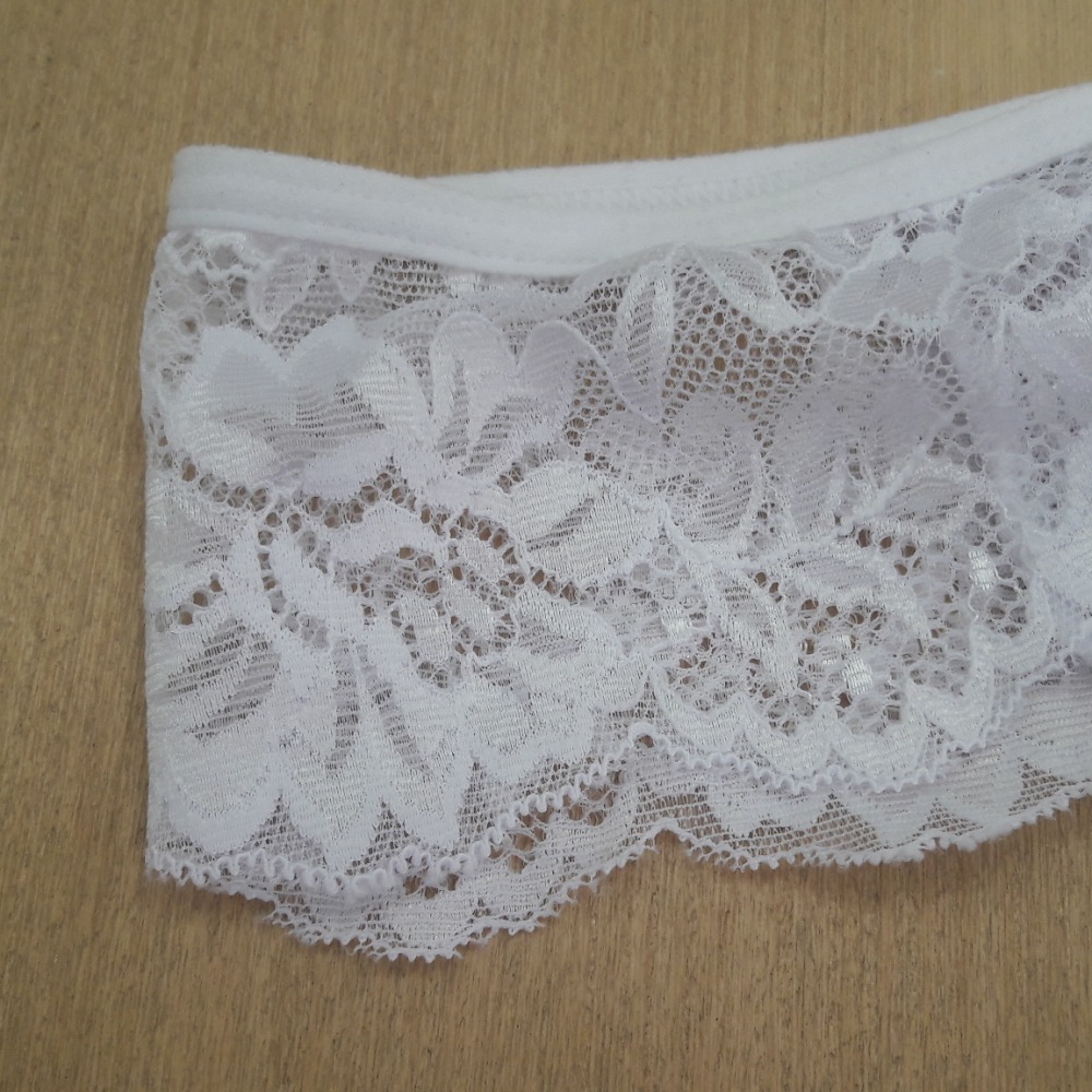 Conjunto Strappy Poliamida e Renda