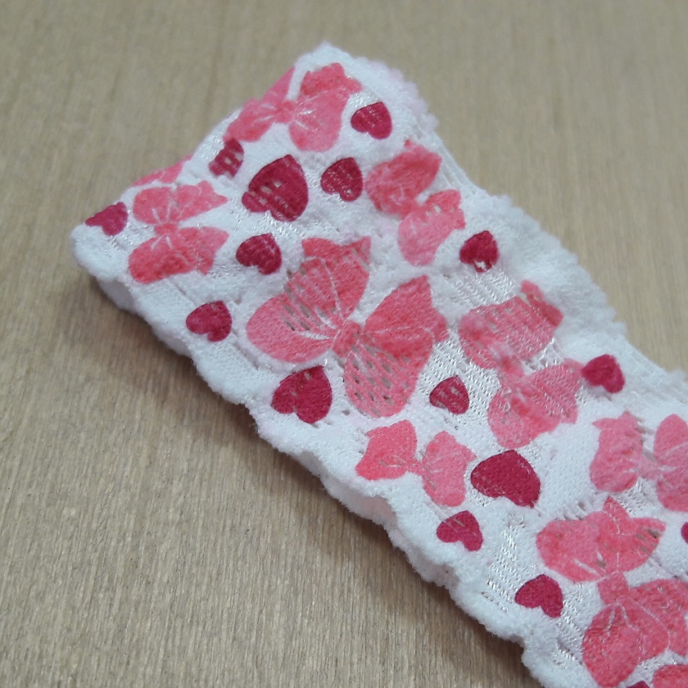 Tanga Fio Renda Estampada 