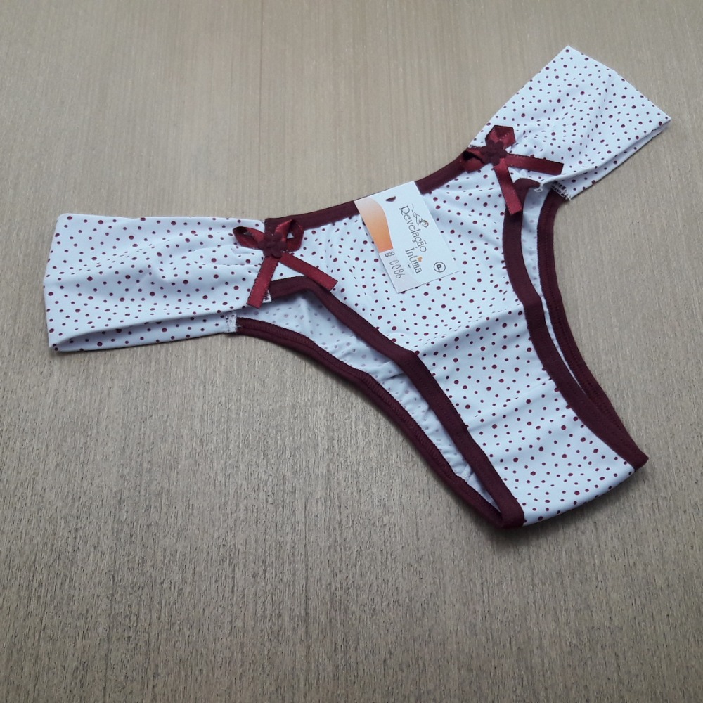 Calcinha Poliamida Especial Estampada com Toque Suave