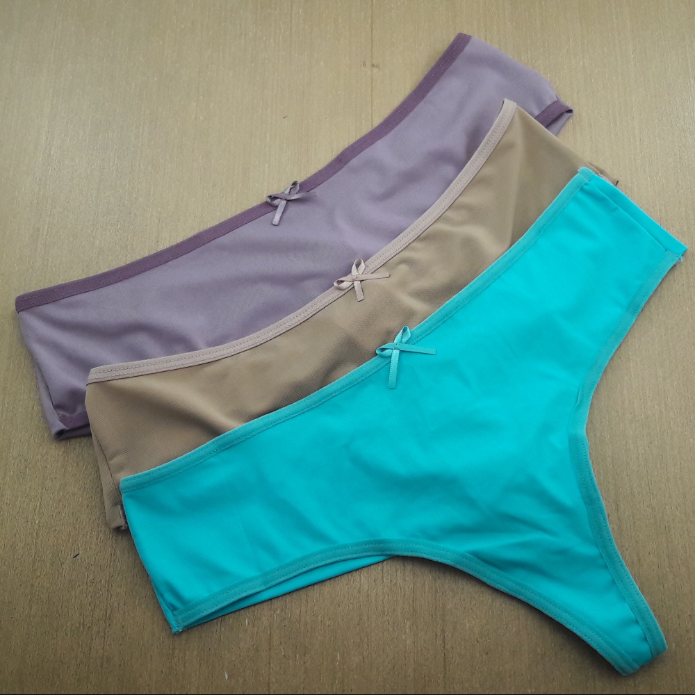 Tanga Fio Duplo em Microfibra