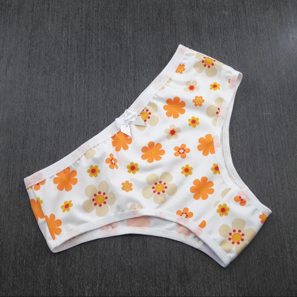 Conjunto Micro Estampada Calcinha Tradicional 