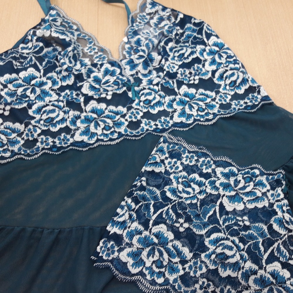 Baby Doll Bicolor Renda