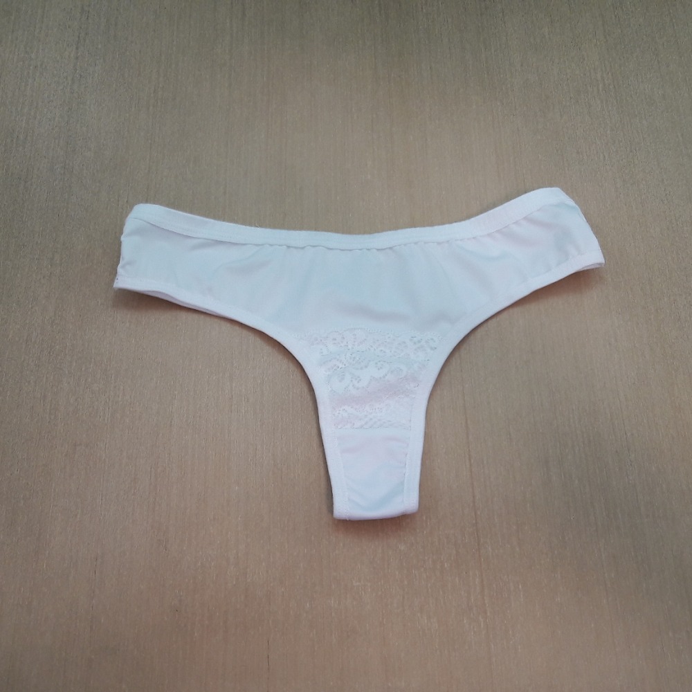 Conjunto em Renda com Microfibra Fita de Cetim 