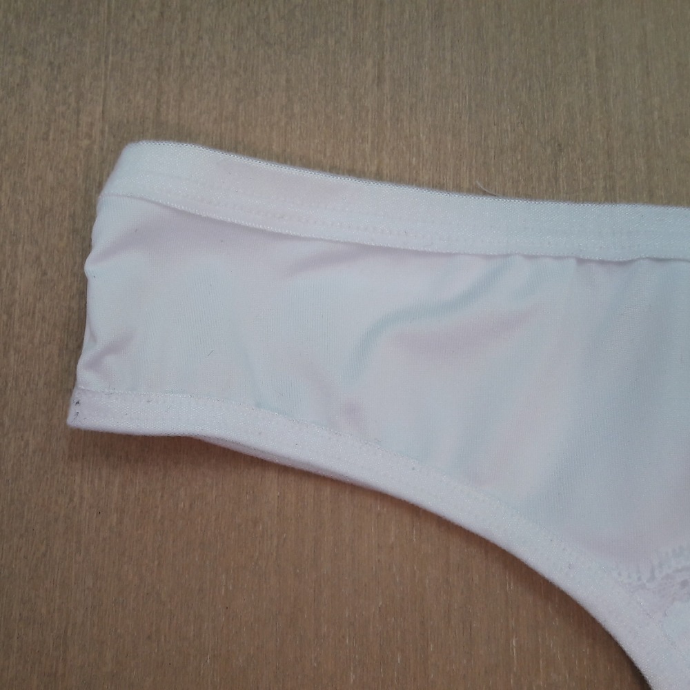 Conjunto em Renda com Microfibra Fita de Cetim 