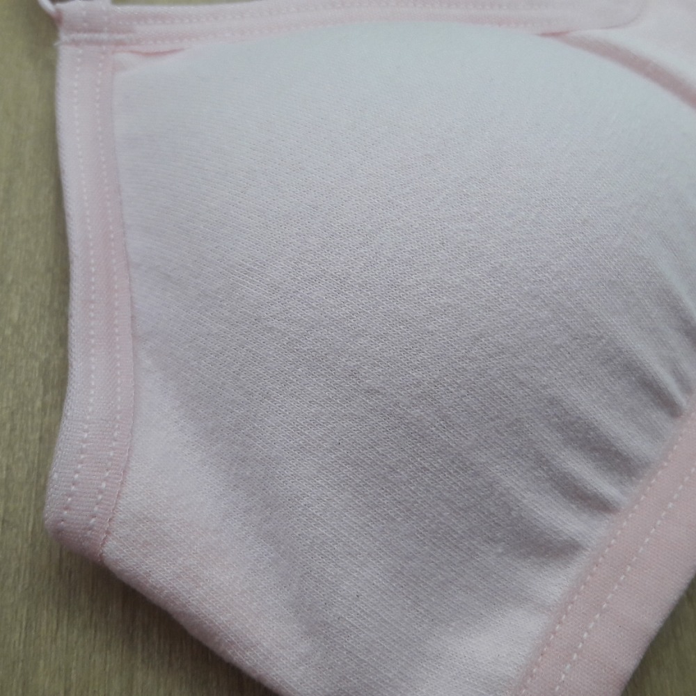 Conjunto Premium Menina Moa 100% Algodo com Bojo Removvel e Alas de Encaixe