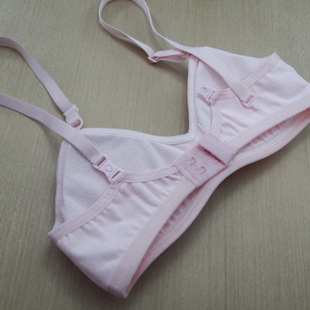 Conjunto Premium Menina Moa 100% Algodo com Bojo Removvel e Alas de Encaixe