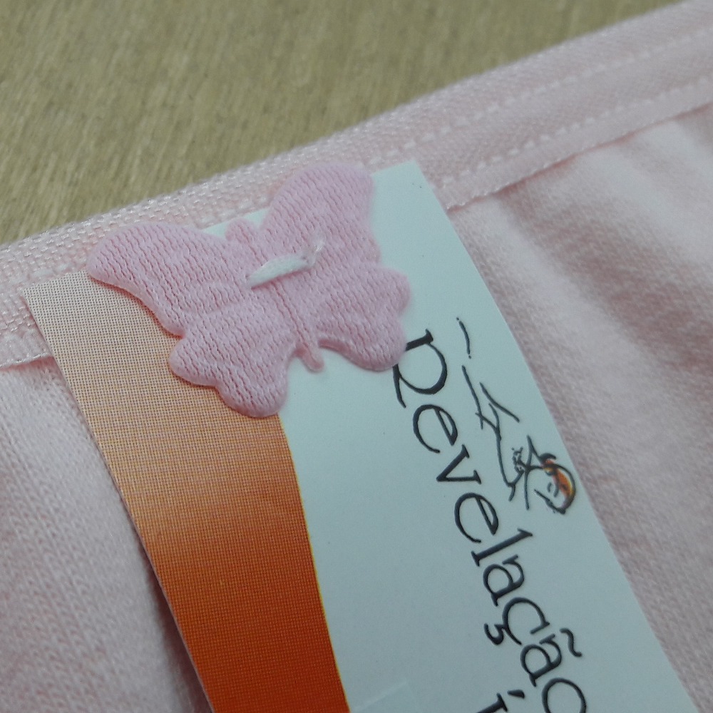 Conjunto Premium Menina Moa 100% Algodo com Bojo Removvel e Alas de Encaixe