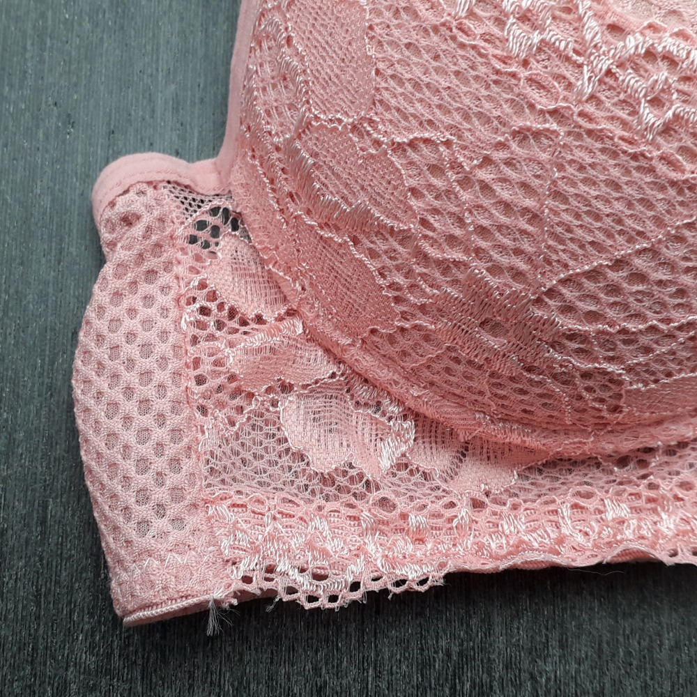 Conjunto Com Renda e Microfibra