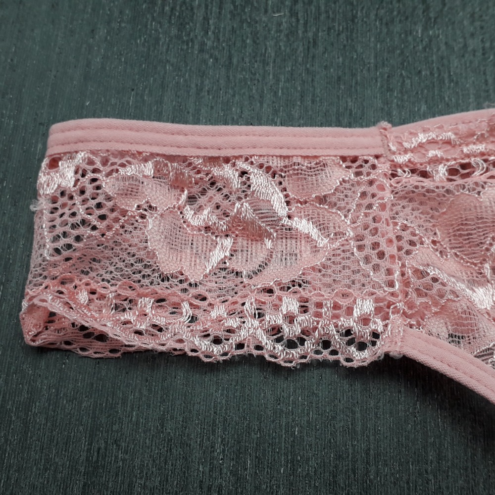 Conjunto Com Renda e Microfibra