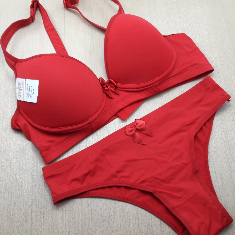 Conjunto Bsico Plus Size em Microfibra 