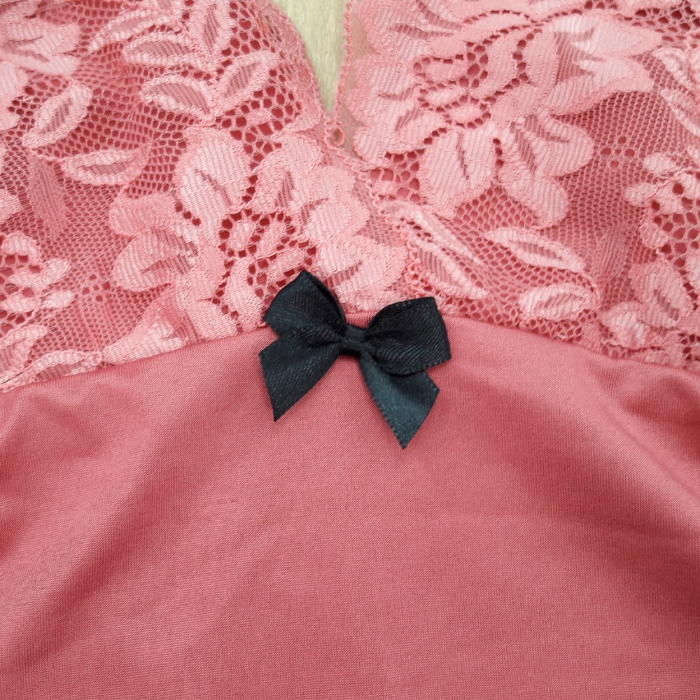 Camisola Micro e Renda 