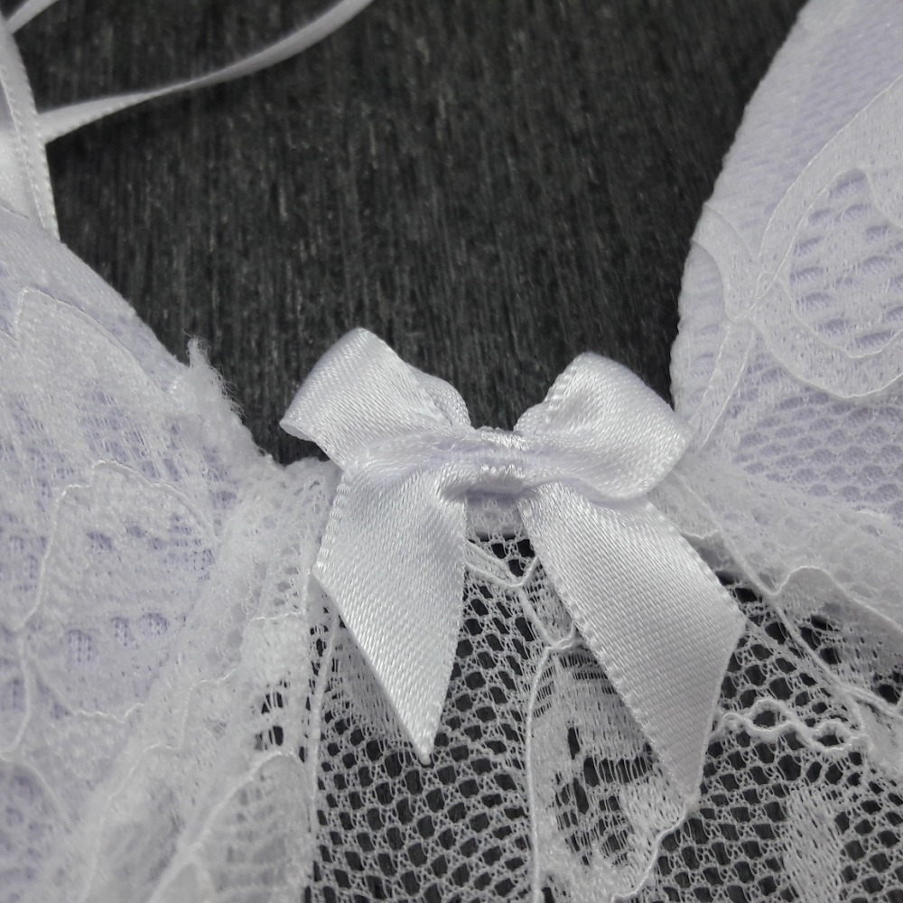 Camisola Renda Passa Fita 