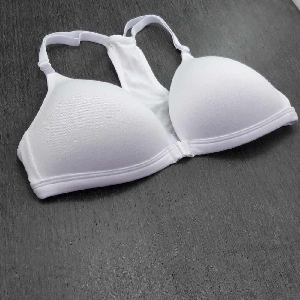 Suti Nadador em Cotton Fecho Frontal