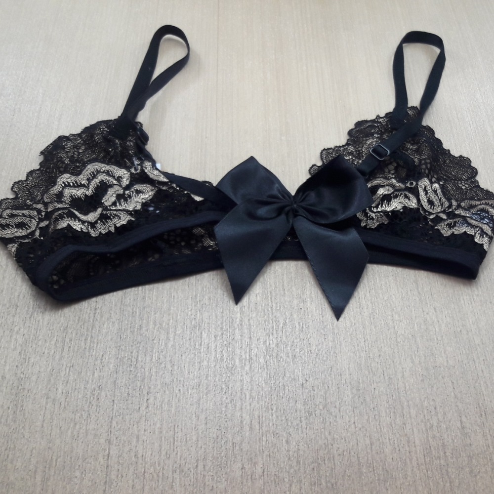 Conjunto Sexy Cinta Liga Dourado 