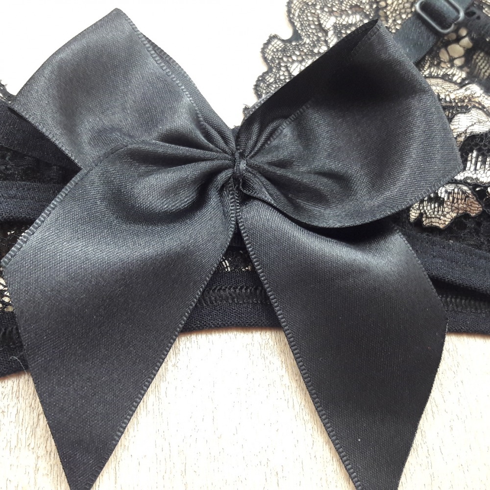 Conjunto Sexy Cinta Liga Dourado 