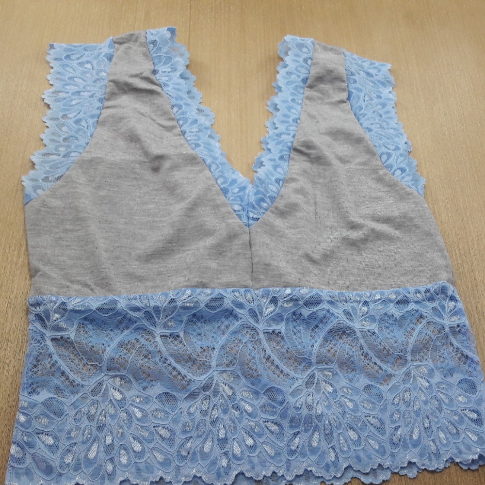 Baby Doll Mescla Rendas Coloridas 