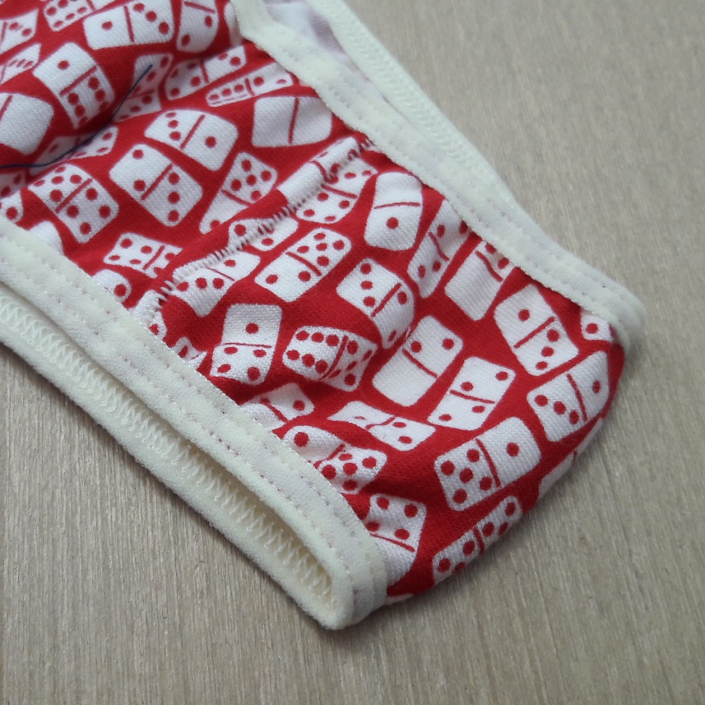 Tanga Estampada com Tirinhas Laterais 