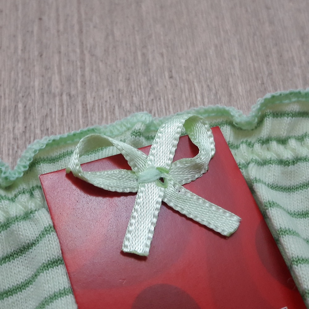 Calcinha em Algodo com Fru Fru