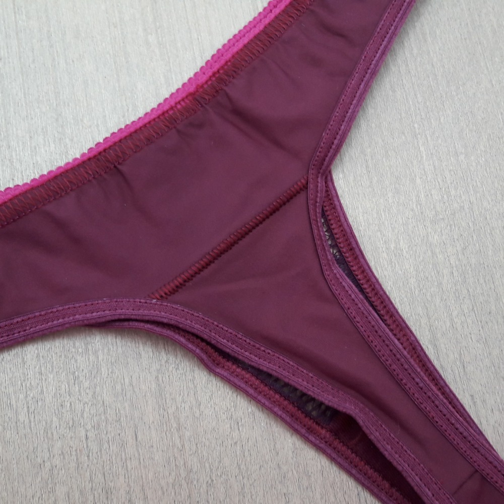 Tanga Fio com Renda Frontal