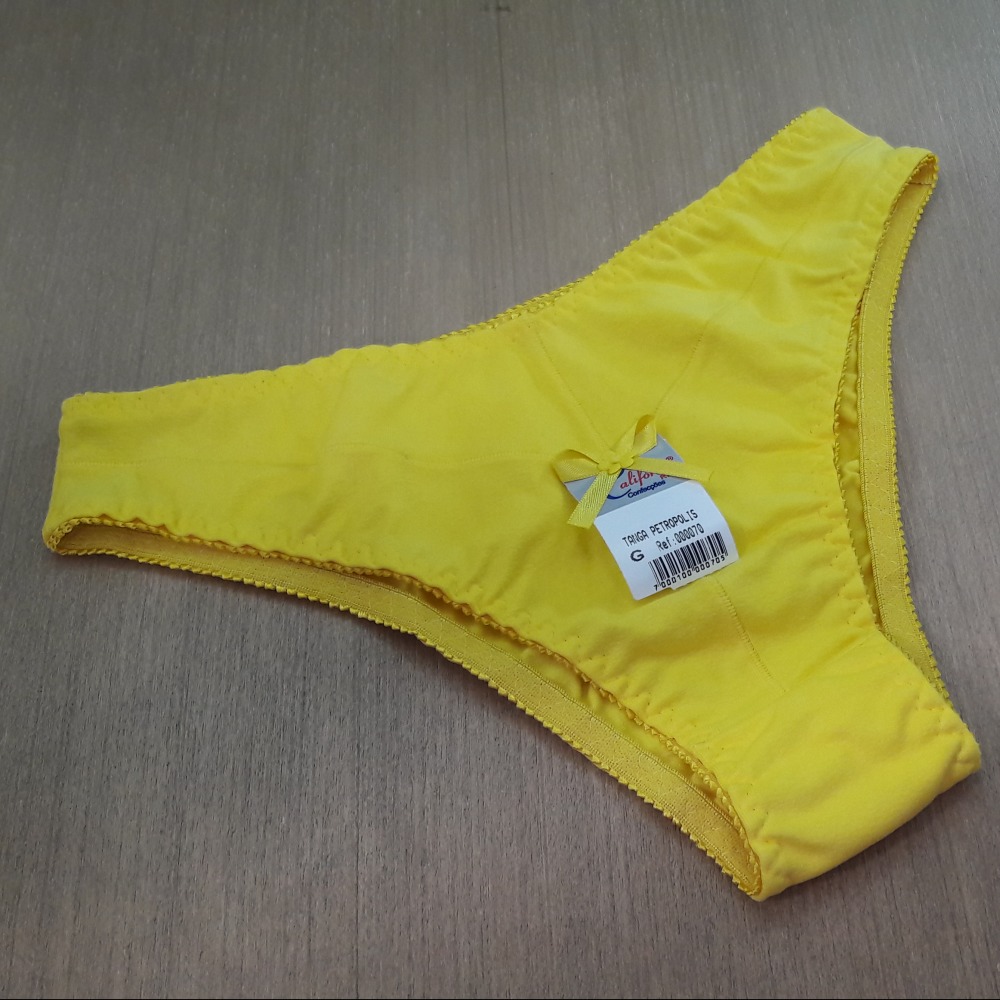 Calcinha Lisa com Lao