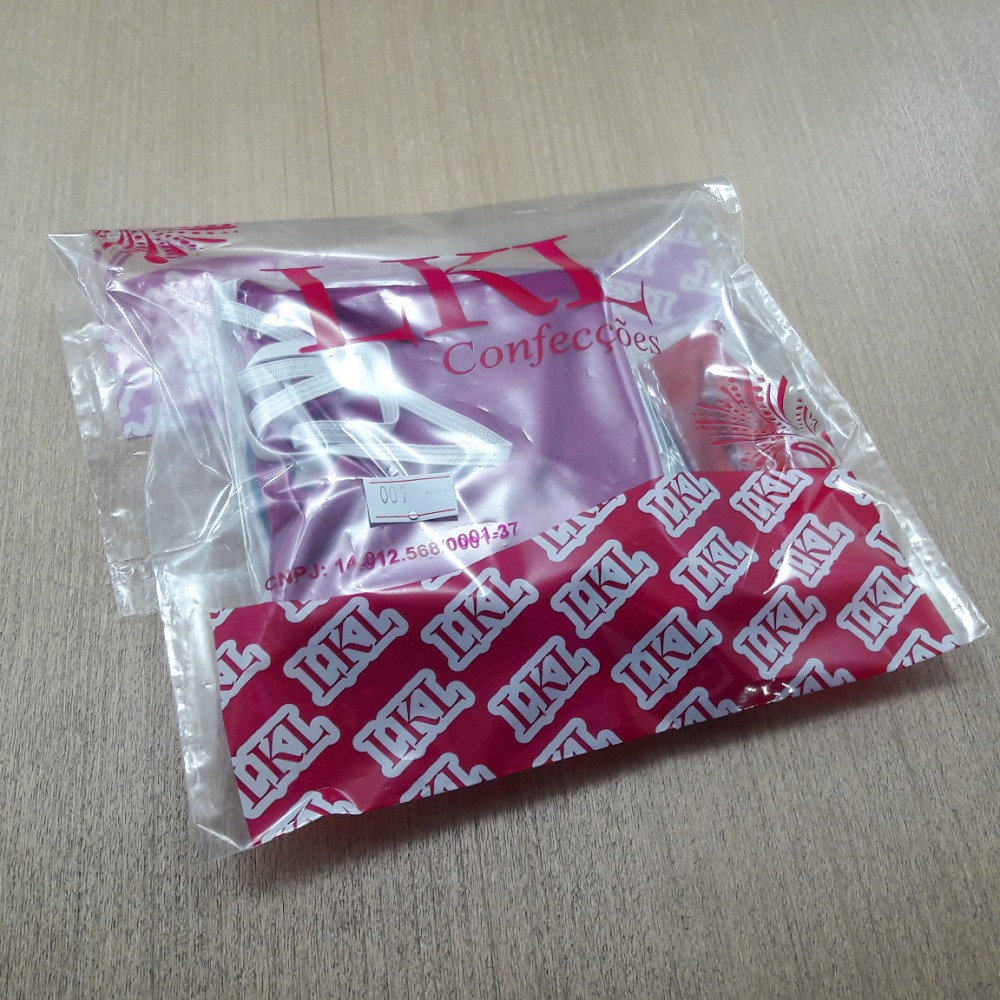 Kit com 5 Mscaras Camada Dupla Elstico Nuca