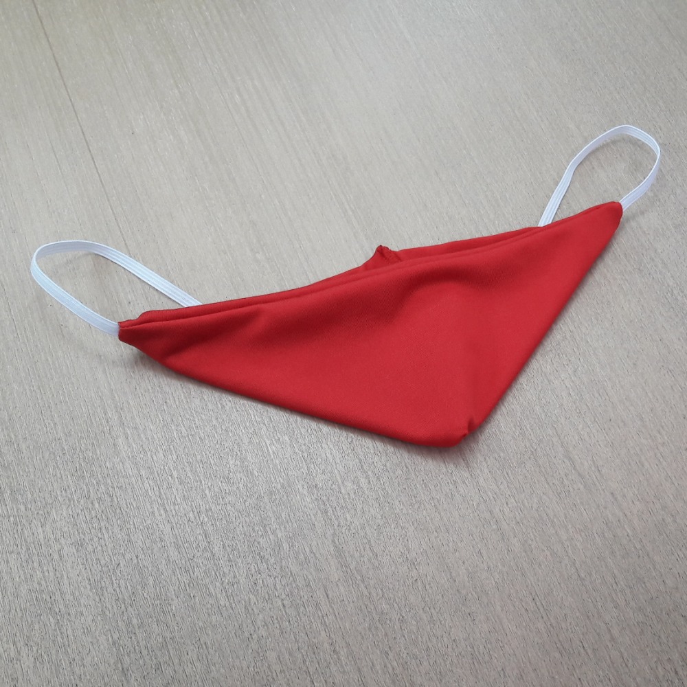 Kit com 5 Mscaras Camada Dupla Elstico Orelha