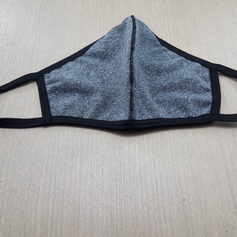 Kit com 5 Mscaras Suplex Camada Dupla com Forro 100% Algodo