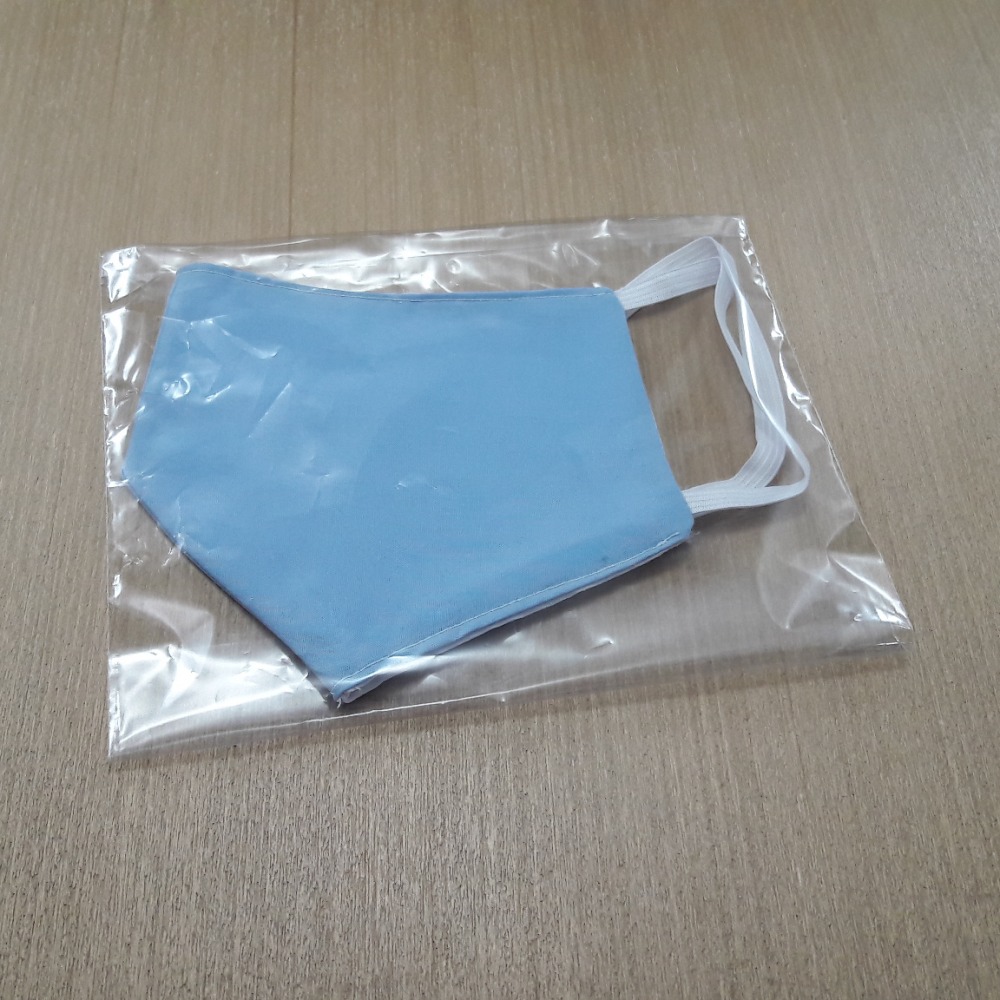 Mscara Colorida em Tricoline Camada Dupla 100% Algodo