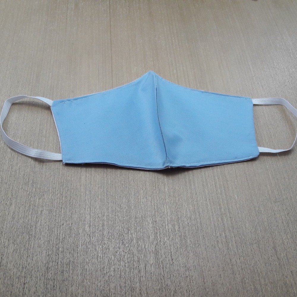 Mscara Colorida em Tricoline Camada Dupla 100% Algodo